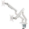 HYDRA2A DUAL ARM ARTICULATING MOUNT CLAMP/GROMMET MAX 32 /9KG MONITORS