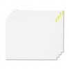 Crown Clean Step Dirt Grabber Mat 60-Sheet Refill Pad 30w x 24h 4 Per Carton White