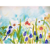 Betsy Drake Bird & Daffodil Doormat 18 x 26