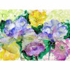 Betsy Drake Watercolor Garden Place Mat - Set of 4