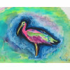 Betsy Drake Glossy Ibis Place Mat - Set of 4