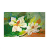 Betsy Drake Magnolias Door Mat - 30 x 50 in.
