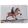 Betsy Drake Brown Horse Walking Door Mat - 30 x 50 in.