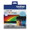 Brother LC4063PKS 3 PACK OF STANDARD YIELD CYAN, MAGENTA AND YELLOW INK CARTRIDGES