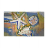 Betsy Drake Beach Treasures Door Mat - 30 x 50 in.