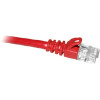 ENet C6-RD-10-ENT ENET CAT6 RED 10 FOOT TAA COMPLIANT PATCH CABLE WITH SNAGLESS MOLDED BOOT (UTP)