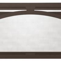 Majestic 25" Tuscan Arch Screen Front    available in a New Bronze finish which adds a warm and elegant touch.