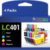 Brother LC401XLYS HIGH YIELD YELLOW INK CARTRIDGE.