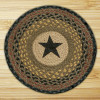 Earth Rugs Star Round Chair Pad