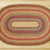 Earth Rugs Honey-Vanilla-Ginger Oval Rug