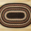 Earth Rugs Mocha-Frappuccino Round Swatch