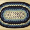 Capitol Earth Rugs Blueberry-Creme Jute Braided Stair Tread