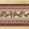 Earth Rugs Cranberries Oval Stair Tread
