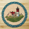 Earth Rugs Portland Printed Round Swatch