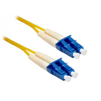 ENet LC2-SM-9M-ENC ENET 9M LC/LC DUPLEX SINGLE-MODE 9/125 OS1 OR BETTER YELLOW FIBER PATCH CABLE 9