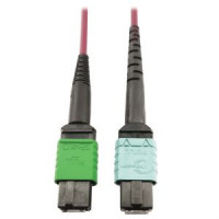 Eaton N846D-01M-16CMG EATON TRIPP LITE SERIES 400G MULTIMODE 50/125 OM4 PLENUM FIBER OPTIC CABLE, 16F
