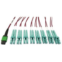 Eaton N846D-01M-16EMG EATON TRIPP LITE SERIES 400G MULTIMODE 50/125 OM4 PLENUM FIBER OPTIC BREAKOUT CA