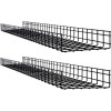 EATON TRIPP LITE SERIES MASTER-POWE SRWB6410X2STR WIRE MESH CABLE TRAY 2 PACK 150 X 100 X 1500MM 6IN X 4IN X 5FT