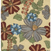 Nourison 17233 South Beach Area Rug Collection San 5 ft X7 ft 6 in. Rectangle