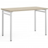 Safco Powder Coated Frame Home Office Desk White