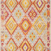 Pasargad Home 8 x 10 ft. Aldora Design Power Loom Area Rug Beige