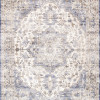 Pasargad Home 5 x 7 ft. Amadeus Design Power Loom Area Rug Ivory
