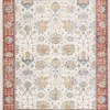 Pasargad Home 8 x 10 ft. Heritage Design Power Loom Area Rug Ivory