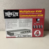 EATON TRIPP LITE SERIES MASTER-POWE B002A-UH2AC4 SECURE KVM SWITCH 4-PORT 4K CAC DUAL-MONITOR HDMI NIAP PP3.0 TAA