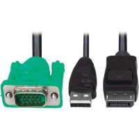 Eaton P778-006-DP EATON TRIPP LITE SERIES VGA TO DISPLAYPORT AND USB-A ADAPTER CABLE KIT FOR B020-