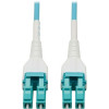 EATON TRIPP LITE SERIES CONNECTIVIT N821-15M-AQ-AR FIBER CABLE 100G MMF DUPLEX 50/125 OM4 LC/LC ARMORED AQUA 15M