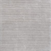 Pasargad Home 5 x 8 ft. Edgy Collection Hand-Tufted Bamboo Silk & Wool Area Rug, Silver