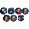 DDI Cartoon Mermaid Print Round Coin Purses Case of 72