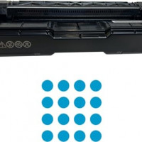 Ricoh 434061 CYAN TONER CARTRIDGE RICOH C125 P C125 MF