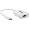 Eaton U444-06N-HD8K6W EATON TRIPP LITE SERIES USB-C TO HDMI ADAPTER (M/F) - 8K 60 HZ, HDR, 4:4:4, HDCP