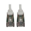 N262-S15-WH 15FT CAT6A ENET CABLE SNAGLESS SHIELDED SLIM 10G M/M WHITE