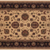 Oriental Weavers Ariana 130/7 6x9 Rectangle - Ivory/ Black-Polypropylene