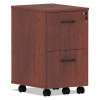 Valencia Series Mobile File & File Pedestal, Medium Cherry