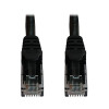 Eaton N261-050-BK 50FT CAT6A ENET CABLE SNAGLESS MOLDED UTP 10G POE M/M BLACK