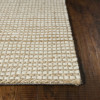 78 x 114 in. Ivory Wool or Jute Rug