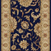 1621-1752-NAVY Como Rectangular Navy Blue Transitional Italy Area Rug 7 ft. 9 in. W x 11 ft. H