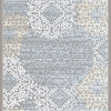 3471-0022-GREY Pisa Rectangular Grey Contemporary Turkey Area Rug 7 ft. 10 in. W x 10 ft. 6 in. H