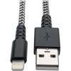 Eaton U040AB-006CS5LB EATON TRIPP LITE SERIES SAFE-IT USB-C CABLE (M/M), ANTIBACTERIAL, ULTRA FLEXIBLE