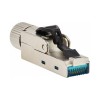 N232-SHC6A-1 CAT6A CLASS EA STP FIELD TERMINATION PLUG 568A/568B TAA