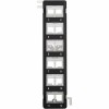 Eaton N062-012-KJ-WM WALL-MOUNT PATCH PANEL 12-PORT FOR UTP KEYSTONE JACKS ROTATABLE