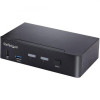Startech SV231DPUCA 2 PORT USB C KVM DP SWITCH - 4K 60HZ 3.5MM USB AUDIO