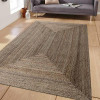 8 x 10 ft. Hand Woven Jute Eco-Friendly Oriental Rectangle Area Rug Natural