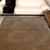 8 x 10 ft. Hand Tufted Shag Polyester Solid Rectangle Area Rug Ivory