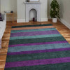 6 x 9 ft. Hand Knotted Gabbeh Silk Contemporary Rectangle Area Rug Multi Color