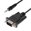 Startech 9M351M-RS232-CABLE 3FT DB9 TO 3.5MM SERIAL CABLE RS232 MALE TO 3.5MM SERIAL CABLE
