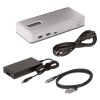 Startech 101N-USBC-DOCK DUAL-MONITOR USB-C LAPTOP DOCK DP AND HDMI/VGA 7XUSB PD 3.0
